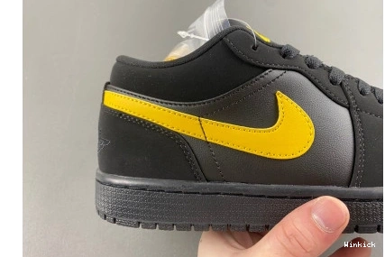 1  Air 553558-071 'Black Low Gold' University Jordan 0708